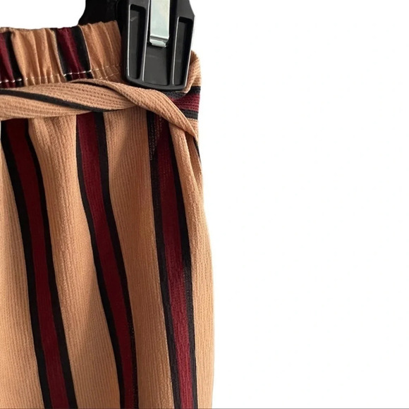 MAVERICK Stripes Wide Leg summer Pants Size Small - Picture 3 of 10